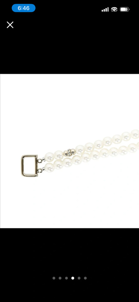 (새상품) 지고트 진주 실크 트윌리--3