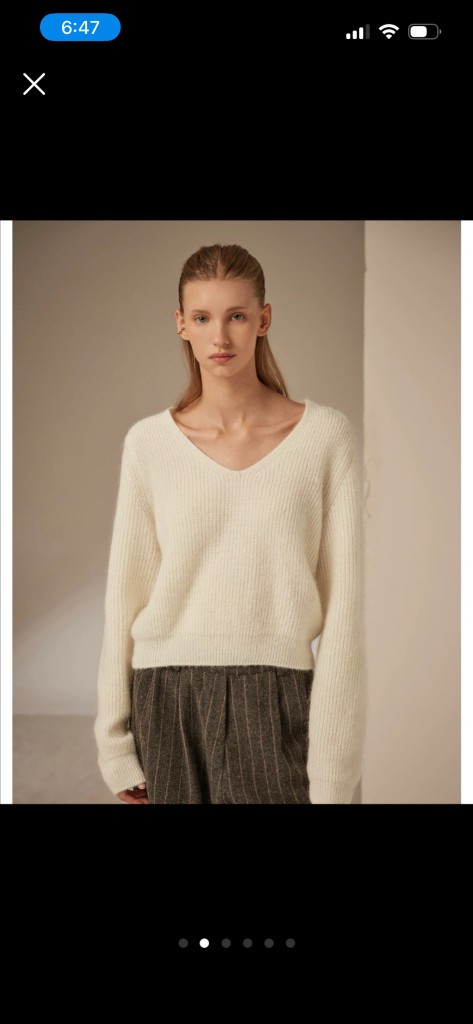 (새상품) 뮤제라 니트--1