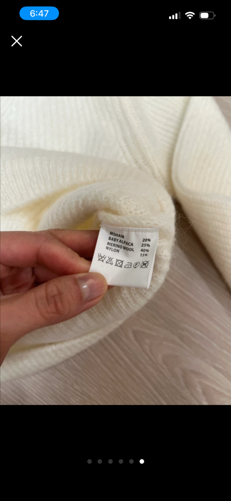 (새상품) 뮤제라 니트--5