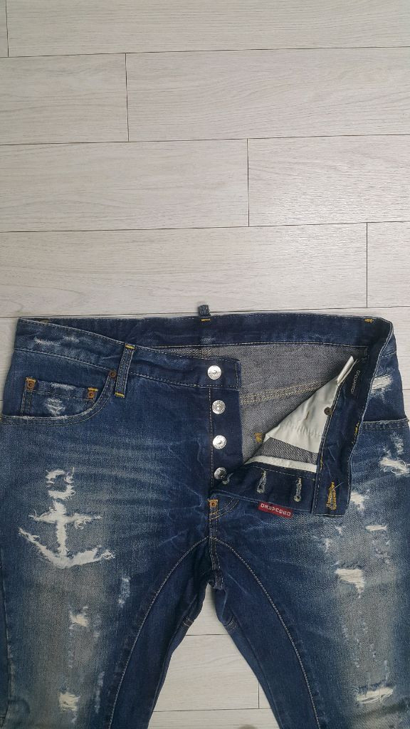 디스퀘어드2 정품(이태리판) 수입대님 34인치(No.768)드라이완료!--3