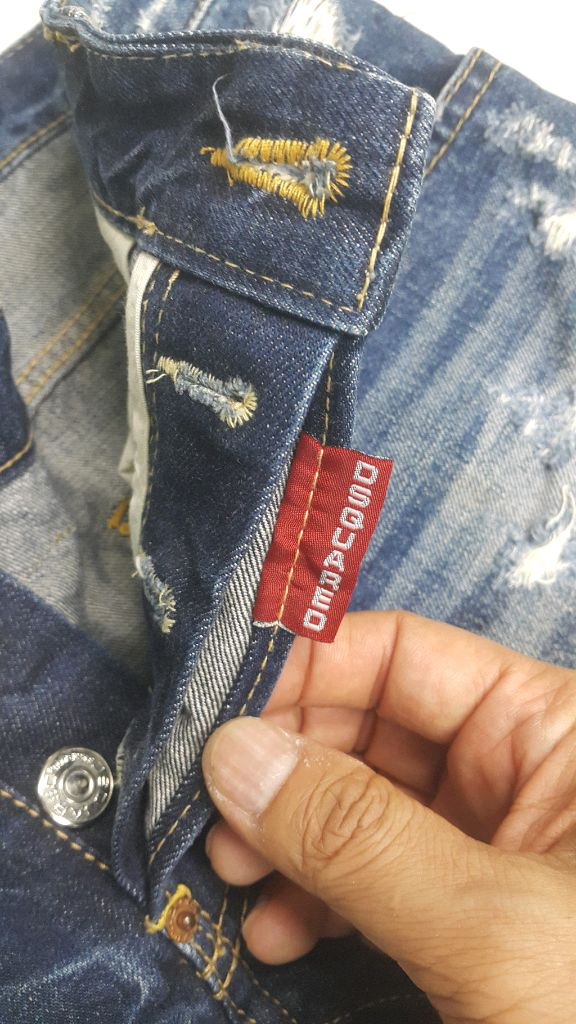 디스퀘어드2 정품(이태리판) 수입대님 34인치(No.768)드라이완료!--4