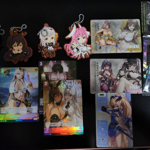 니케 (웨하스, 니벨아레나,가샤폰) 포토카드, 키링 일괄 판매 이미지