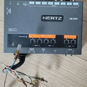 Hertz H8 DSP 앰프 , 컨트롤러 팝니다.