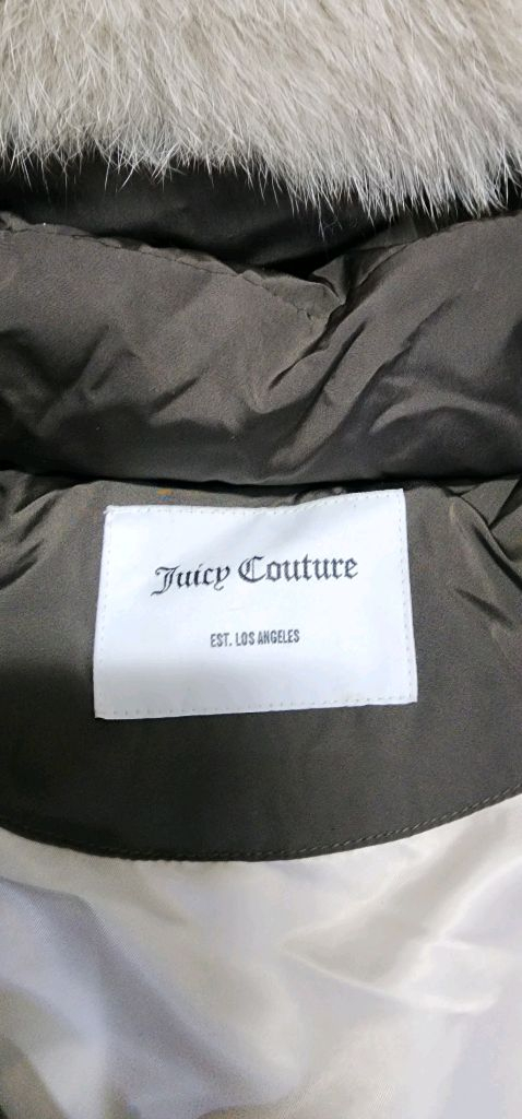 쥬시꾸뛰르 FOX 퍼 롱패딩 / 이자벨마랑 니트 새것--4