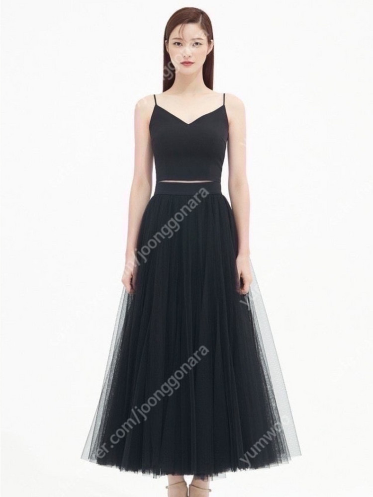 아보아보 실크 SILK BUSTIER TOP 송혜교박민영 실크 탑 스커트 코트 팬츠 하나보 띠어리 유메르 빈스 이미지