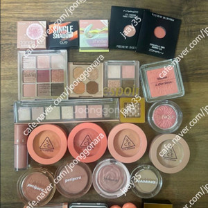섀도우,팔레트, 블러셔, 하이라이터 화장품 일괄 판매 이미지