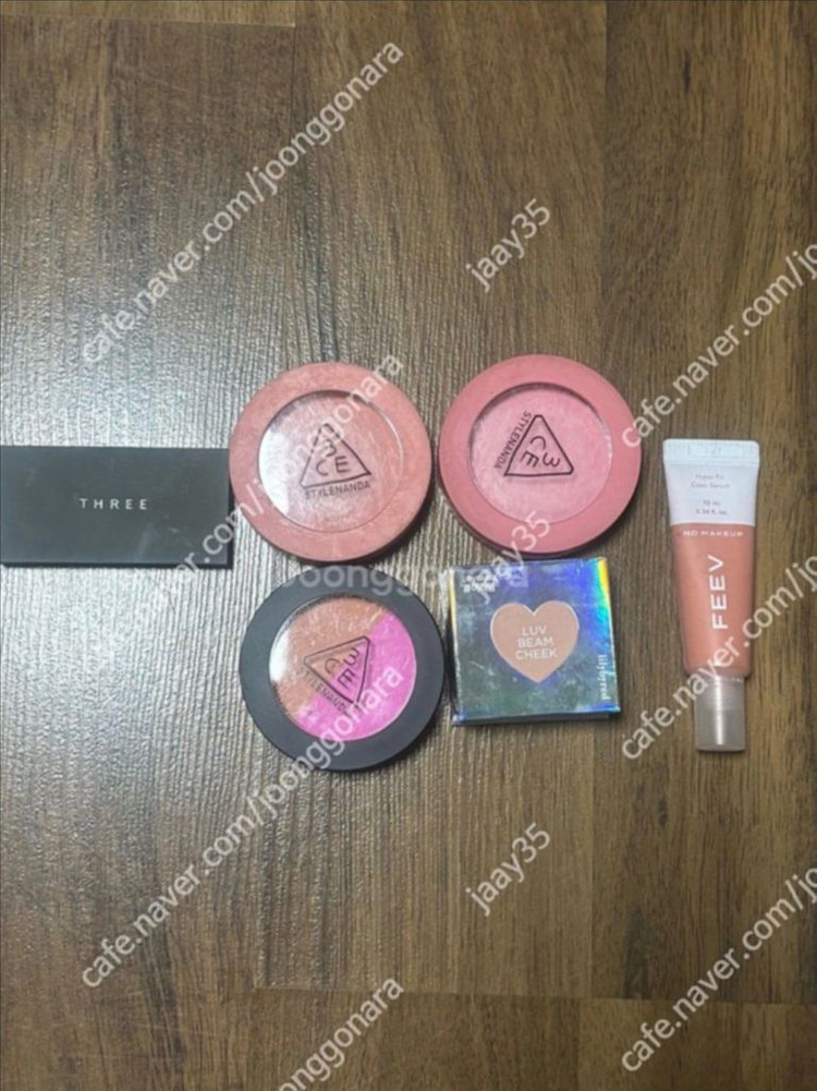 섀도우,팔레트, 블러셔, 하이라이터 화장품 일괄 판매 이미지