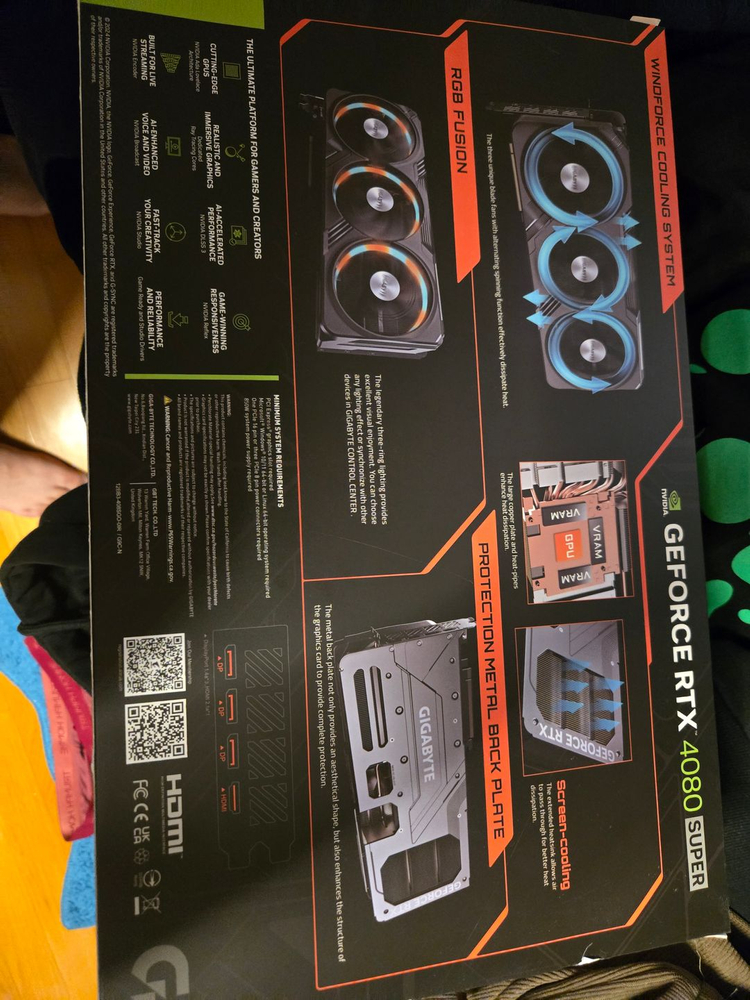RTX 4080 SUPER 그래픽카드--2