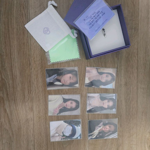최저가)아이유 IU 음파반지 포카 편지 세트 판매 9호 이미지