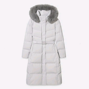 네파 여성 롱패딩 프리미아 벨티드 롱 다운 자켓 95 이미지