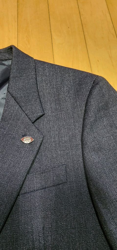 진그레이 커스텀멜로우 모직 자켓 슬림L--6