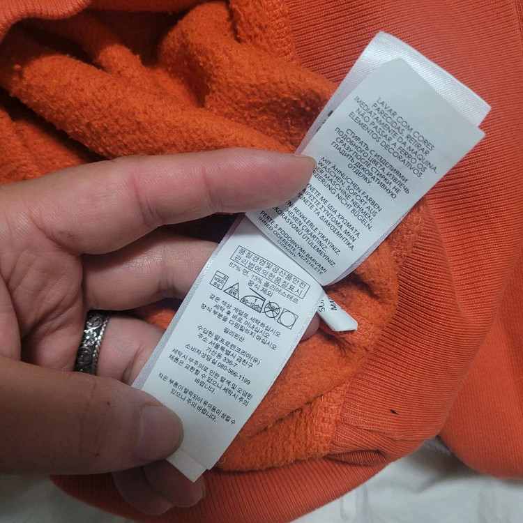 폴로 랄프로렌 오렌지 맨투맨 xl--2