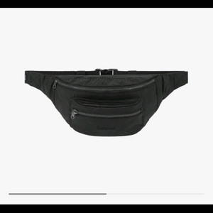 [FREE] 슈프림 X 바버 왁스드 코튼 웨이스트백 블랙 힙색 벨트백