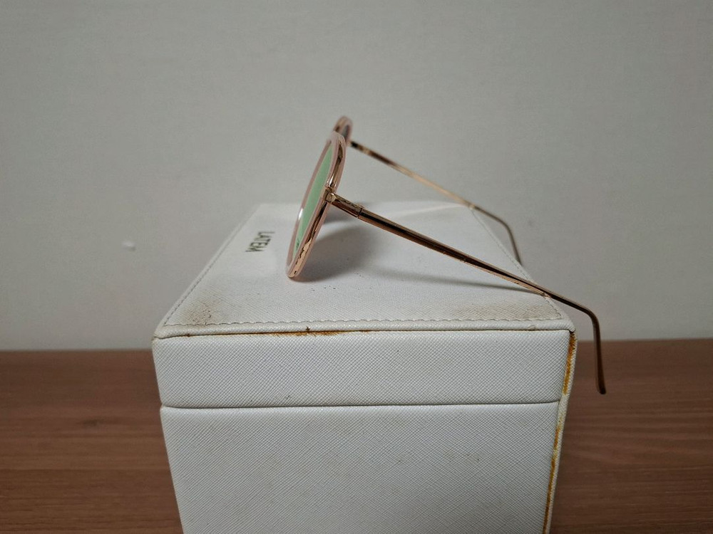 (C2) 핑크동글 선글라스--1