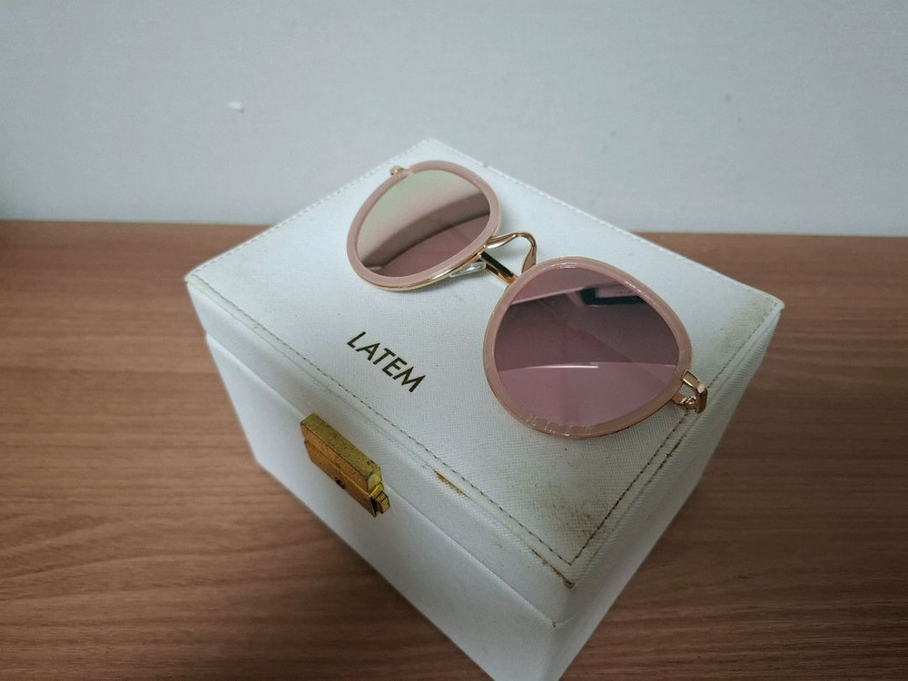 (C2) 핑크동글 선글라스--5