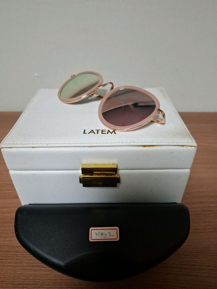 (C2) 핑크동글 선글라스--7