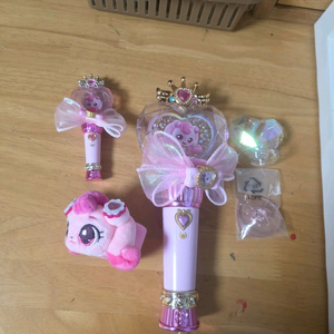 하츄핑 요술봉.팔찌.필통