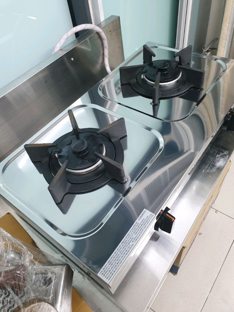 린나이 업소용 가스렌지 고화력 식당용 2구(도시가스용)--6