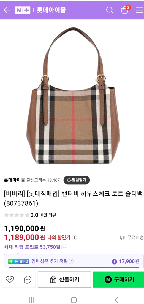 버버리 하우스체크 숄더백 토트백 새상품급 정품(감정O)구찌프라다루이비통디올고야드샤넬셀린느보테가생로랑발렌시아가가방--9