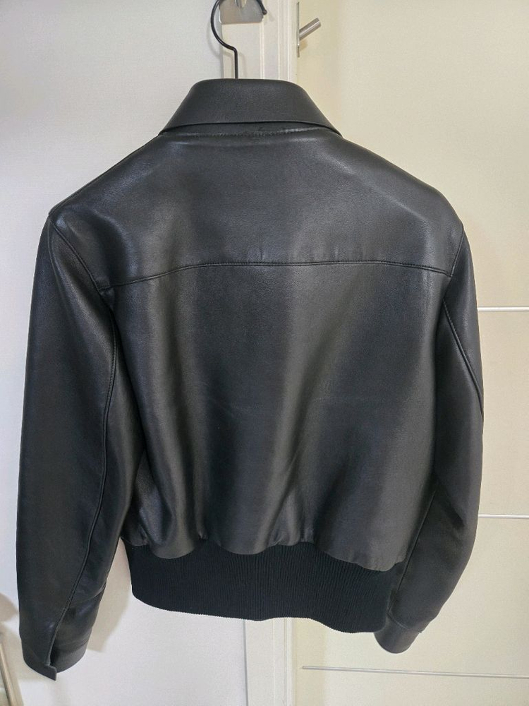 Sandro 가죽 자켓--1