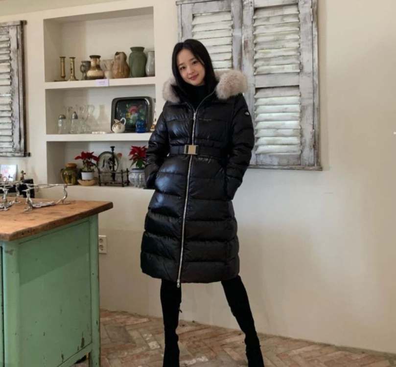 노스페이스 마라나 여성 롱패딩--2