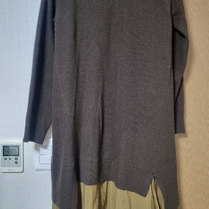 시슬리 니트우븐 롱원피스