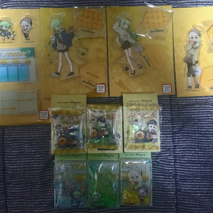 블루 아카이브 하이랜더 맘스터치 3차 콜라보 아크릴 디오라마 패키지