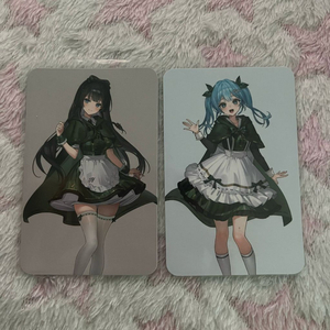 일괄 가격) 스텔라이브 쿠크다스 포토카드 타비 커피 히나 화이트 일괄 판매