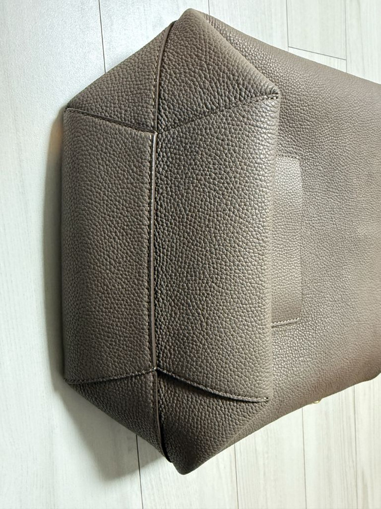 아떼바네사브루노 모카무스레더파니에 버킷백 L--6