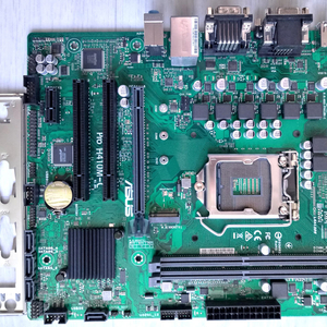 ASUS H410M-C 10세대(소켓1200)메인보드+백패널