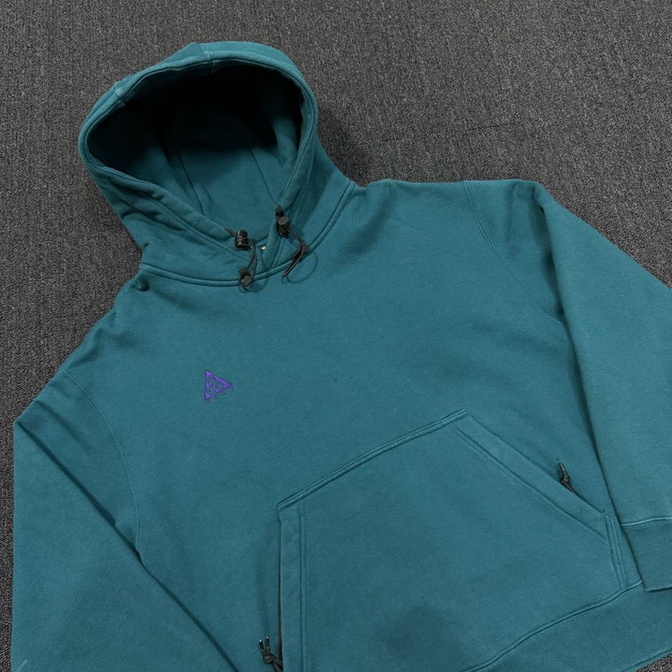 나이키ACG 풀오버 미드나잇 터콰이즈 후드--1