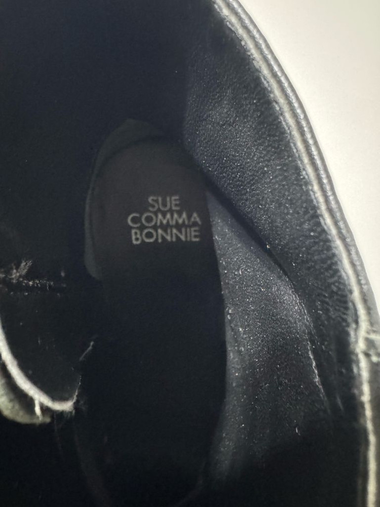 슈콤마보니 블랙 레더 앵클부츠 230 이미지