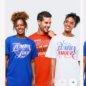 줌바 신상 공용티