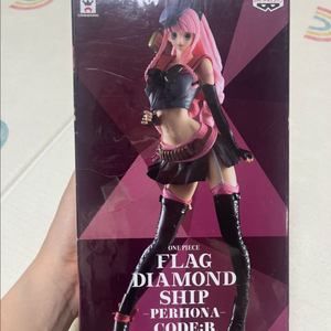 (미개봉) 원피스 코드B 플래그 다이아몬드 페로나 반프레스토 피규어