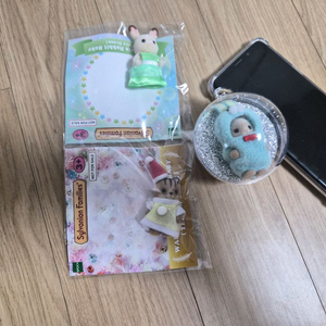 실바니안 아기 사은품 3개 새상품입니다