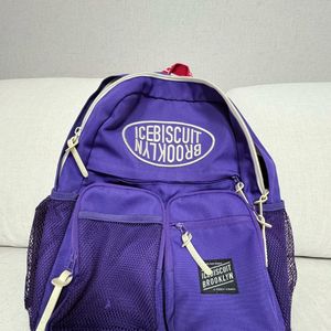 아이스비스킷 브루클린 백팩 보라색