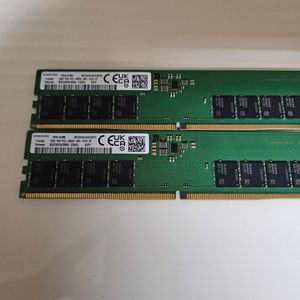 삼성 DDR5 4800 16GB 2개 32gb 판매합니다.
