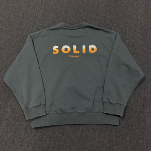 솔리드옴므 25FW 그라데이션 엠브로이더리 맨투맨