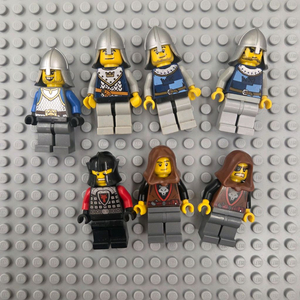 레고 정품 캐슬 미니피규어 7개