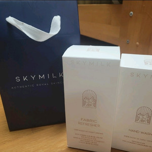 [새상품] 스카이밀크 유아 선물세트 (핸드워시+탈취제)