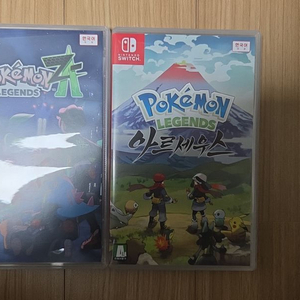 포켓몬 아르세우스 za 게임팩 2종 세트