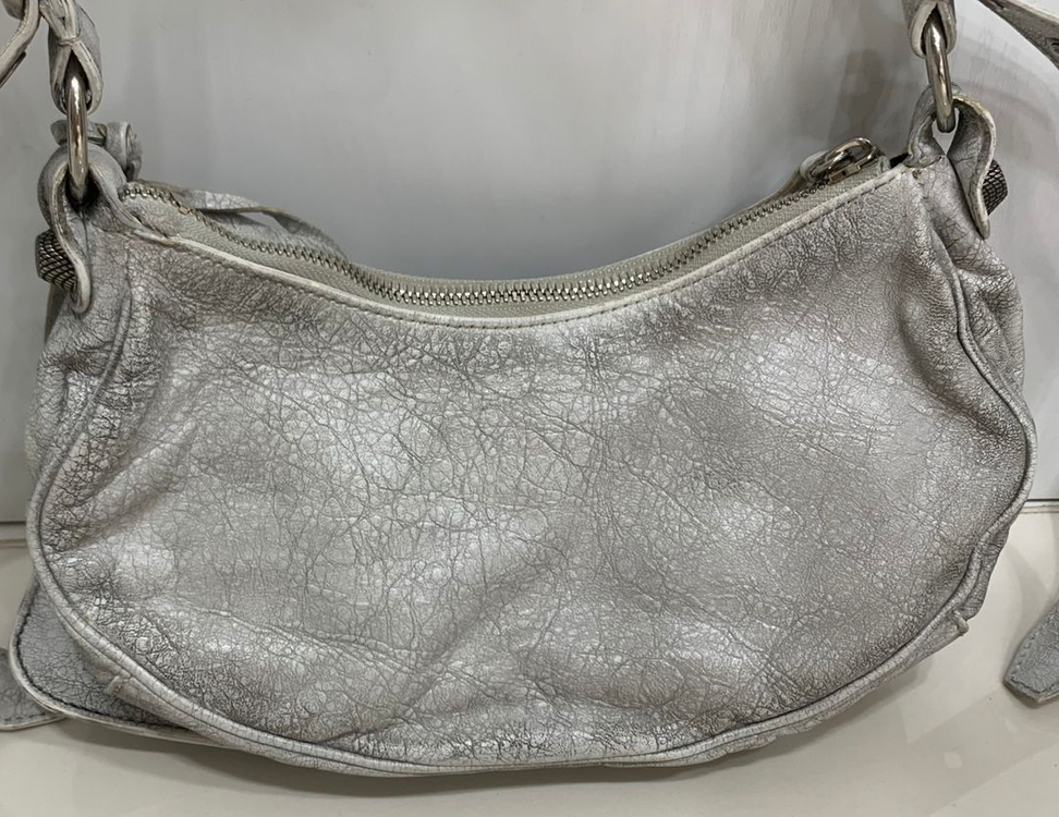 [XS]발렌시아가 르카골 숄더백 더티이펙트 화이트 가방 크로스백 엑스스몰 이미지