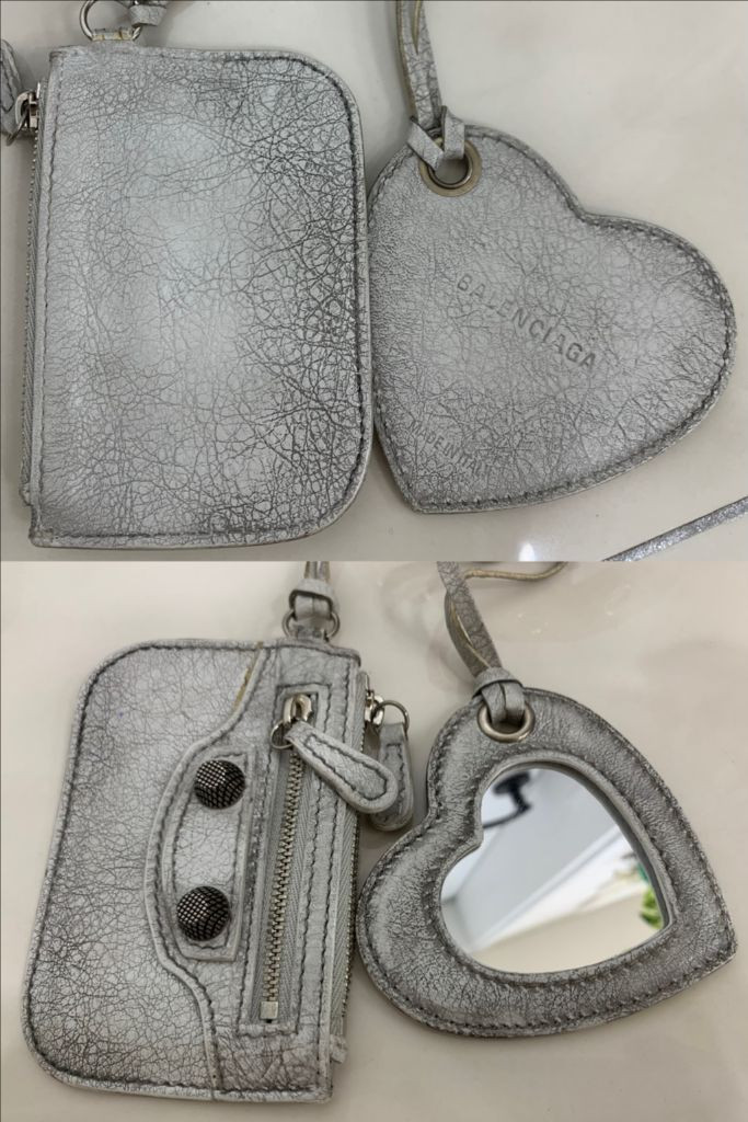 [XS]발렌시아가 르카골 숄더백 더티이펙트 화이트 가방 크로스백 엑스스몰 이미지