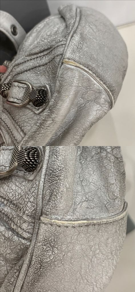 [XS]발렌시아가 르카골 숄더백 더티이펙트 화이트 가방 크로스백 엑스스몰 이미지