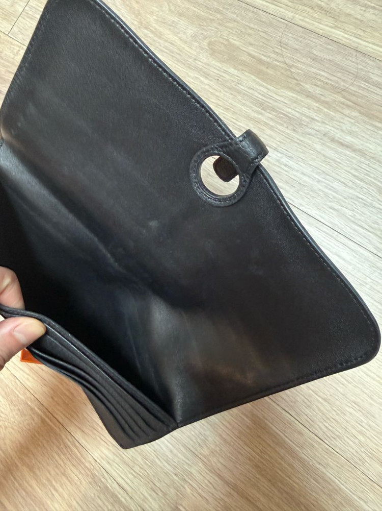 Hermes 에르메스 도곤 렉토 장지갑 (블랙-토고가죽) 이미지