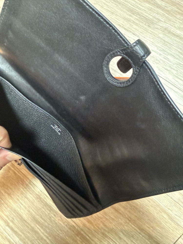 Hermes 에르메스 도곤 렉토 장지갑 (블랙-토고가죽) 이미지