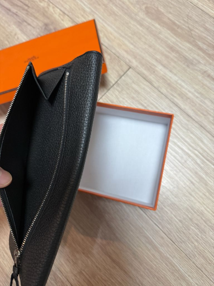 Hermes 에르메스 도곤 렉토 장지갑 (블랙-토고가죽) 이미지