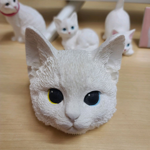 고양이 오드아이 석고방향제 (무료배송)