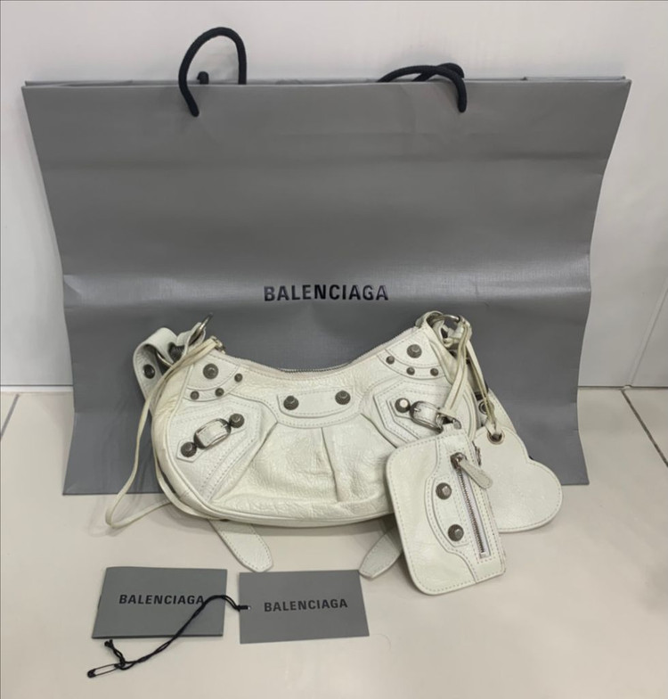 [XS]발렌시아가 르카골 숄더백 화이트 가방 크로스백 엑스스몰사이즈 이미지