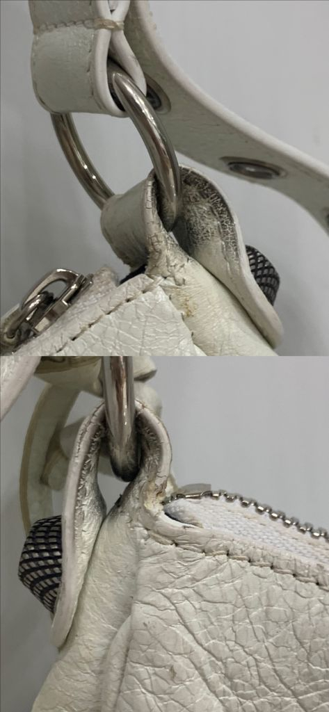 [XS]발렌시아가 르카골 숄더백 화이트 가방 크로스백 엑스스몰사이즈 이미지